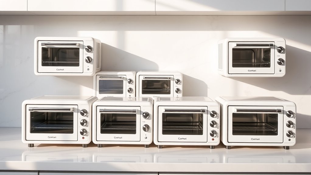 top white toaster ovens
