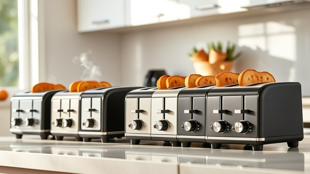 top wide slice toasters