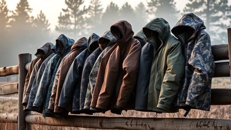 top windproof hunting jackets