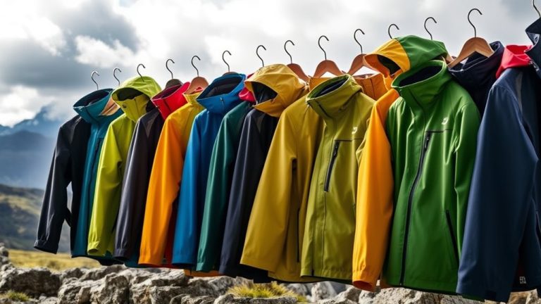 top windproof waterproof jackets