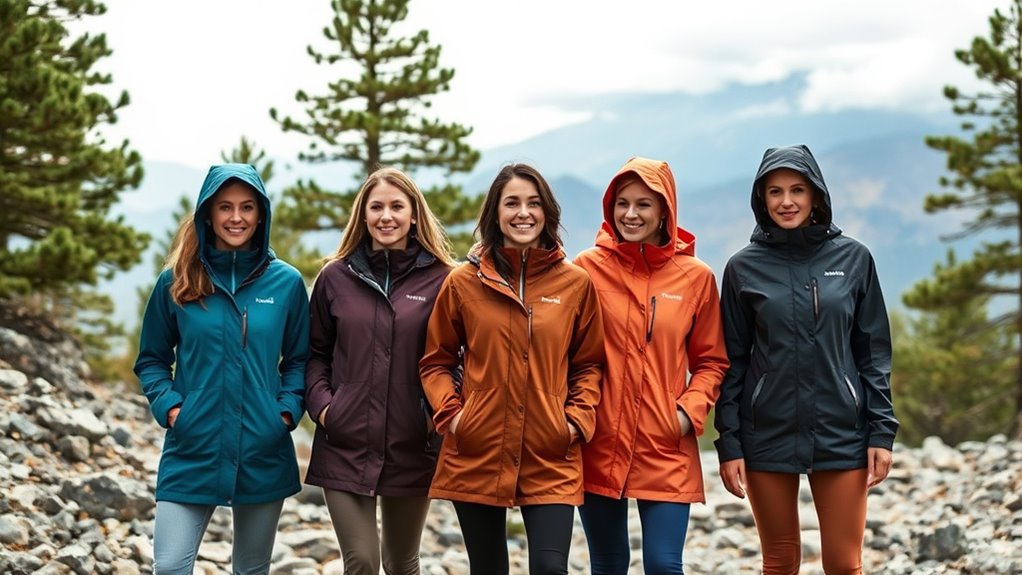 top women s 3 in 1 waterproof jackets