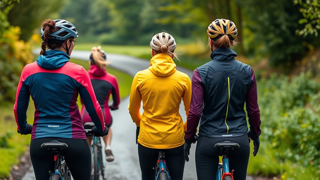 top women s waterproof cycling jackets
