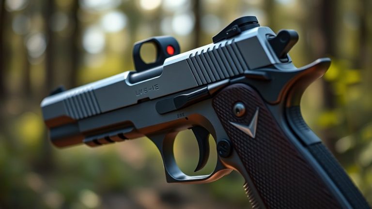 top zero distance pistol red dots