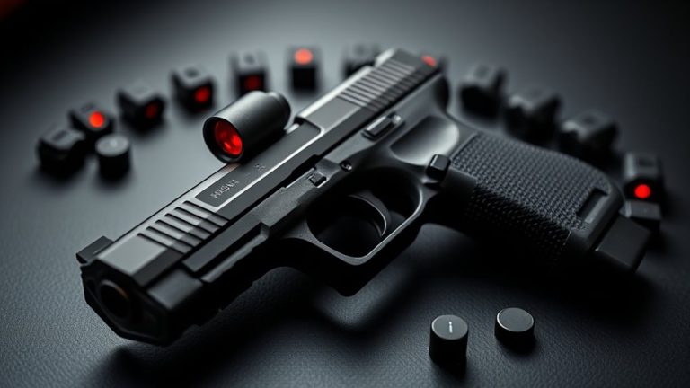 top zero distance red dot sights