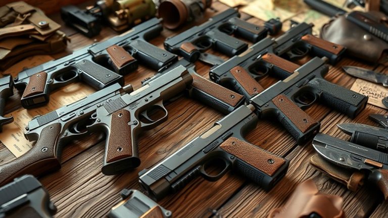 top zombie survival pistols