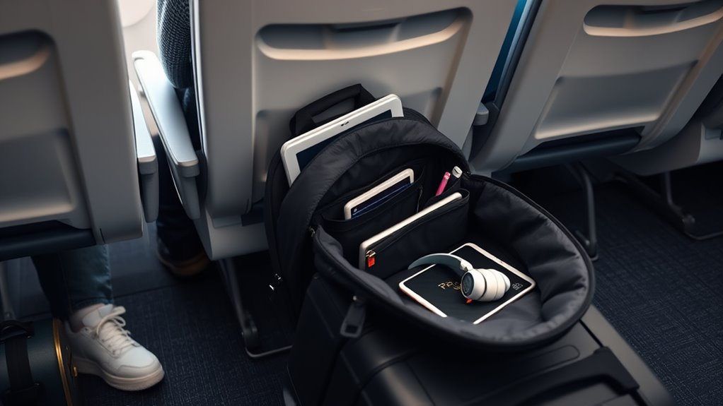 travel friendly organized comfortable backpack
