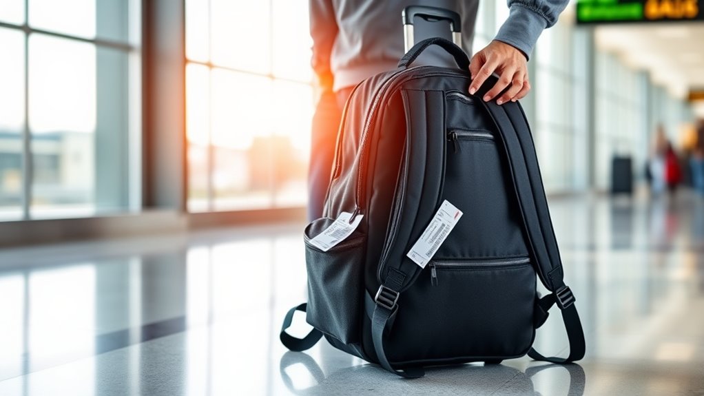 travel friendly organized durable backpack