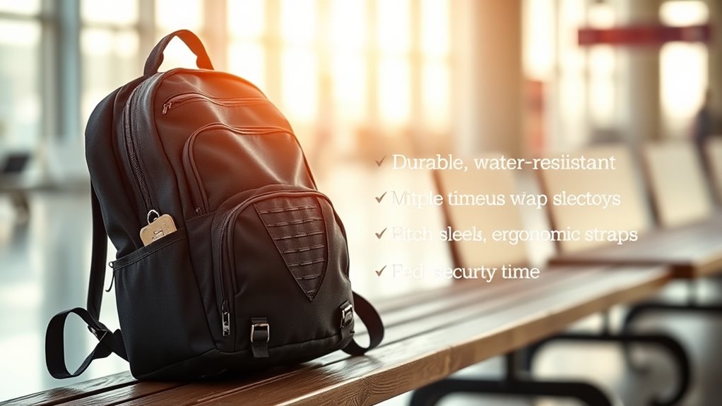 travel laptop backpack essentials