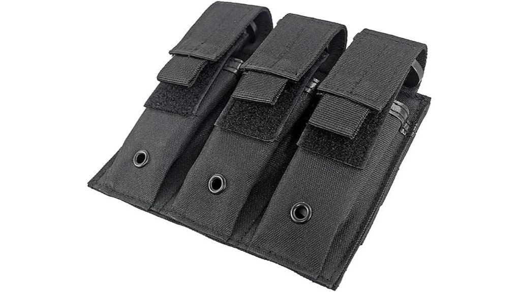 triple pistol magazine pouch