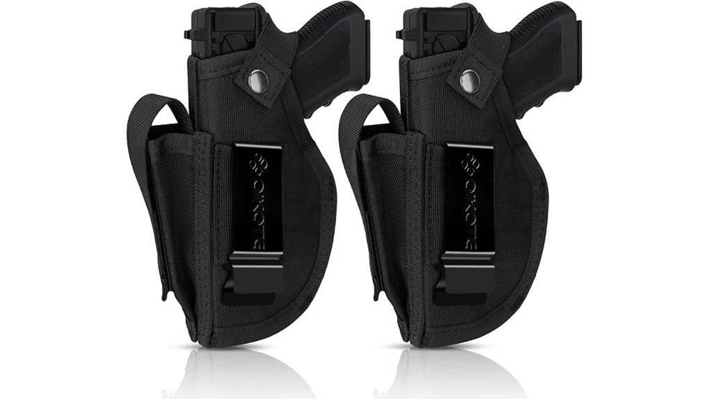 two holsters two magazines