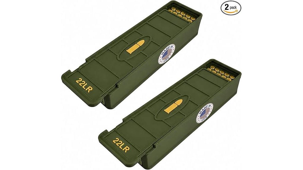 two pack 22lr ammo organizer