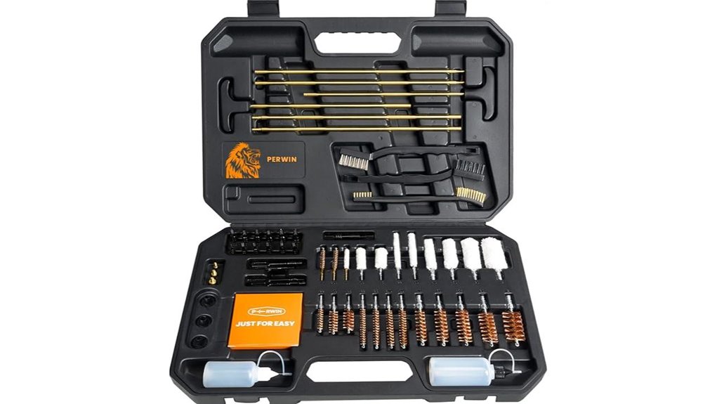 universal brass gun cleaning kit