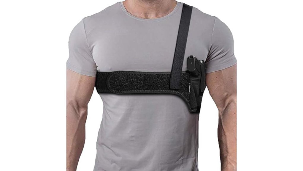 universal deep concealment holster