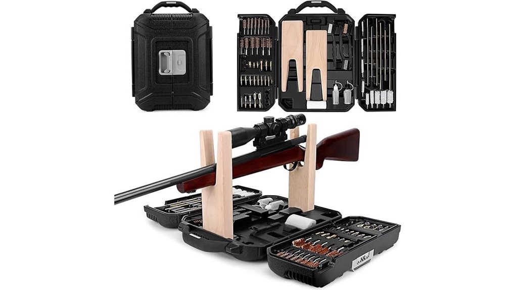 universal gun cleaning stand