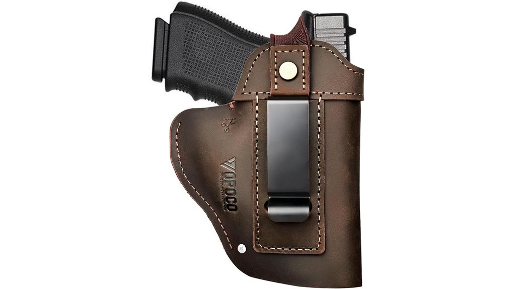 universal leather gun holster