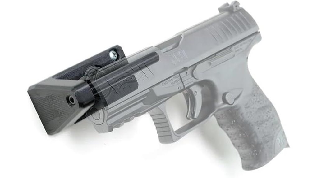 universal revolver suppressor mount