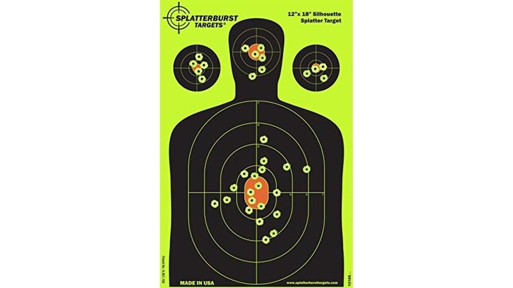 usa made splatterburst silhouette