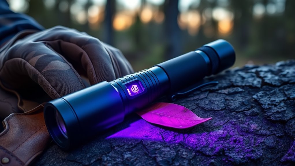 uv wavelength battery portability