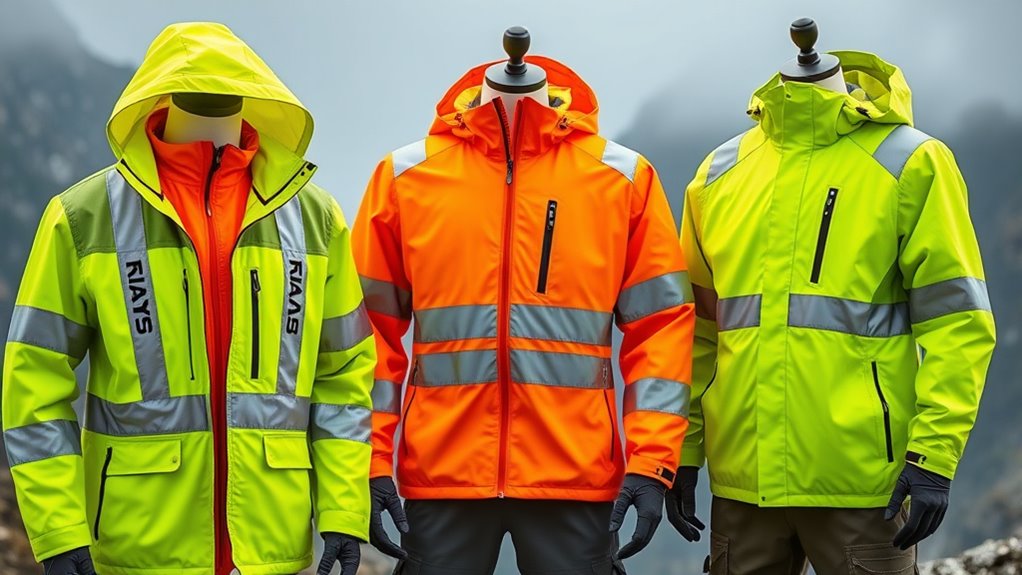 visibility waterproof comfort fit
