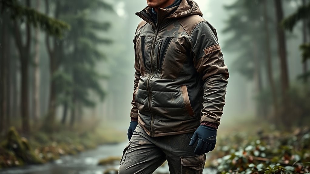 warm dry breathable gear