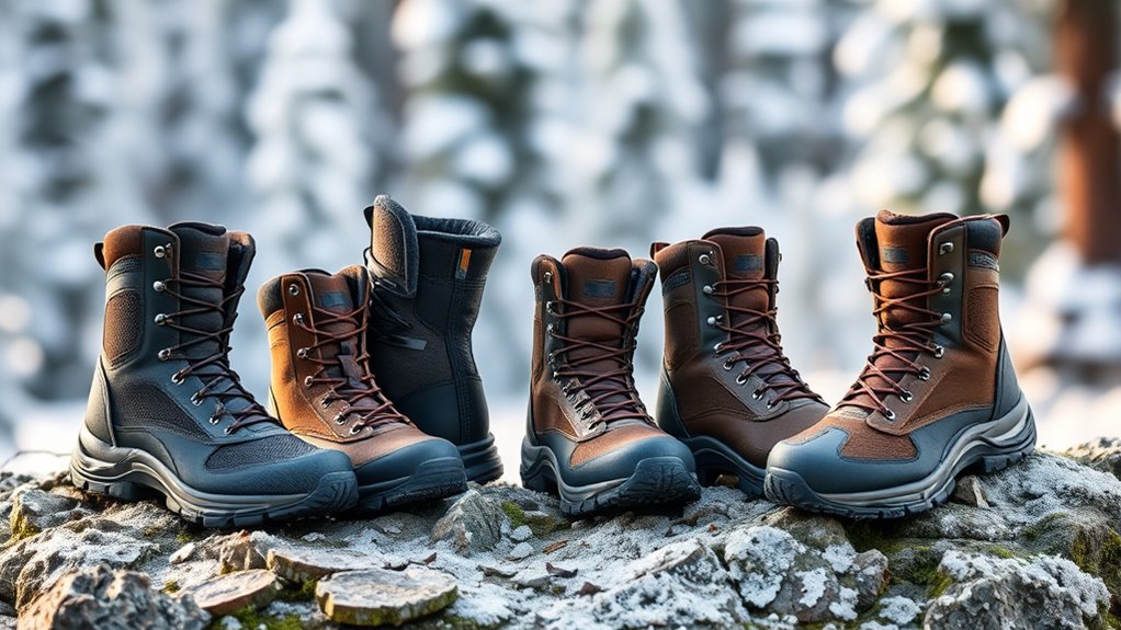 warm waterproof durable footwear