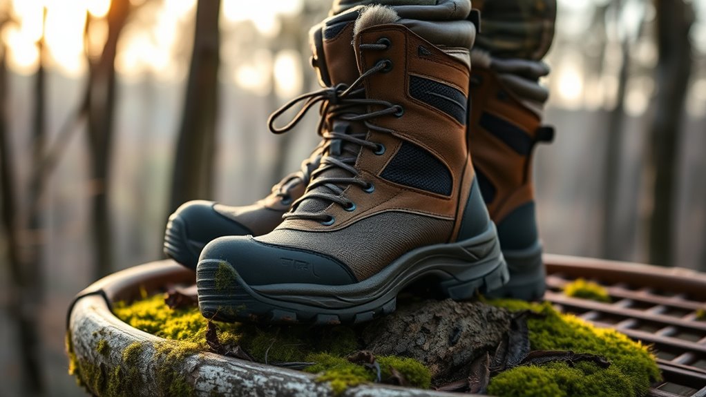 warm waterproof stable footwear