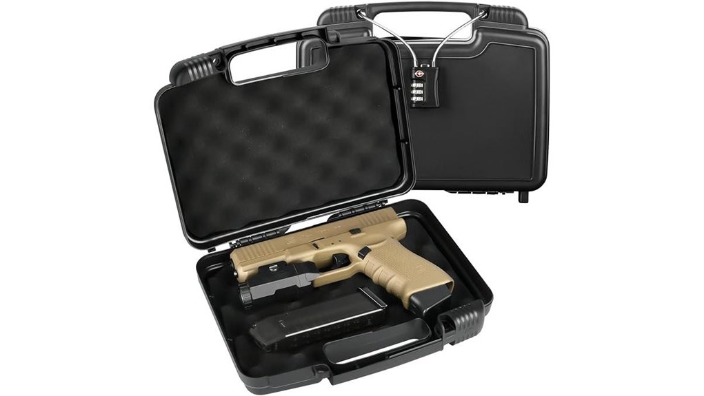 waterproof 9mm handgun case