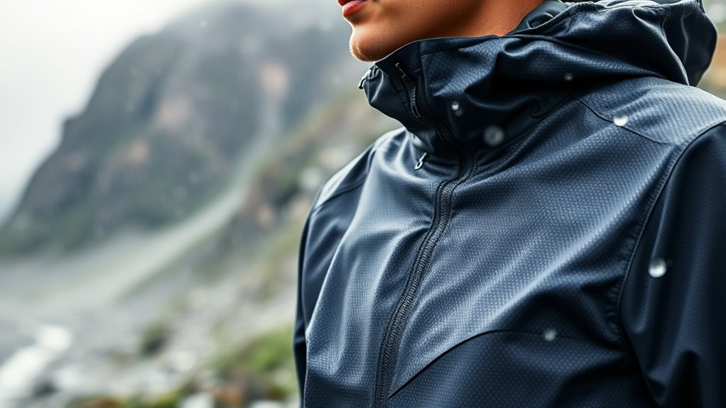 waterproof breathable durable jacket