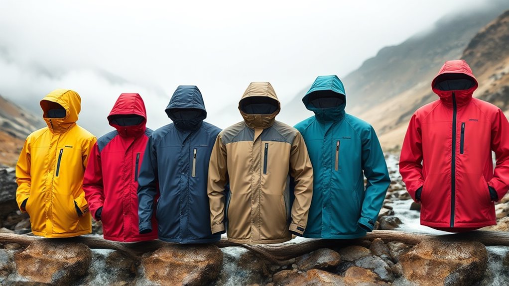 waterproof breathable durable lightweight