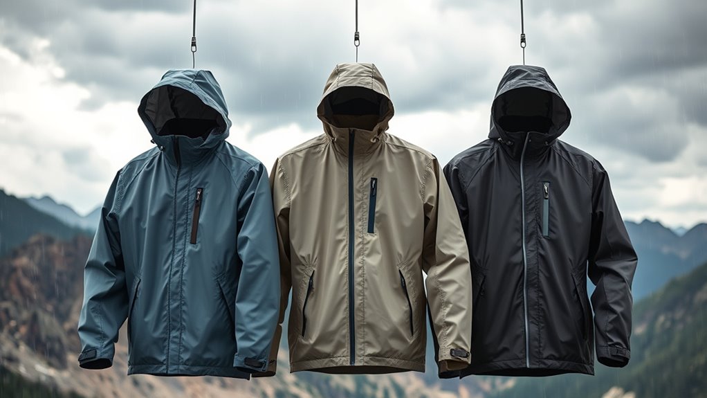 waterproof breathable durable lightweight