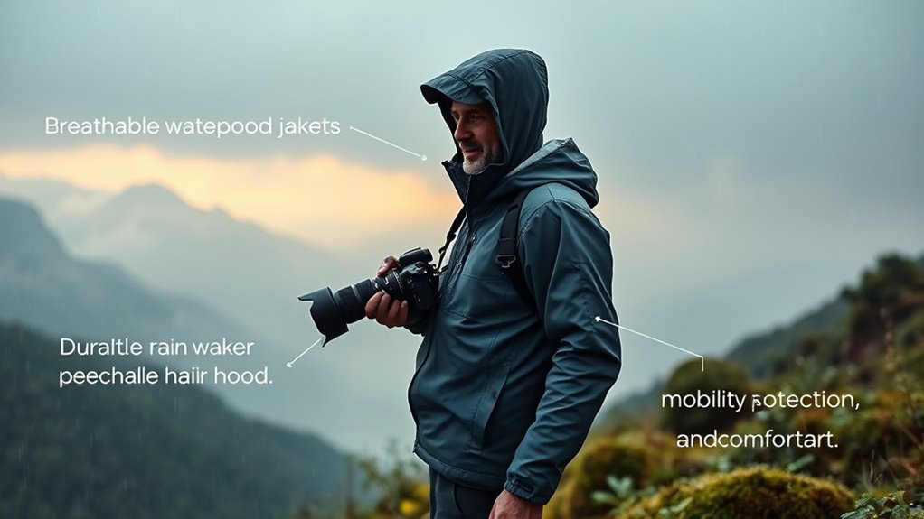 waterproof breathable functional gear