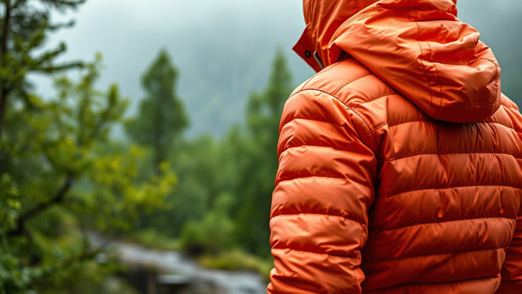 waterproof breathable insulation selection