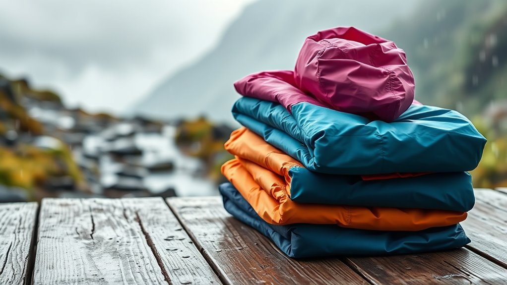 waterproof breathable packable features