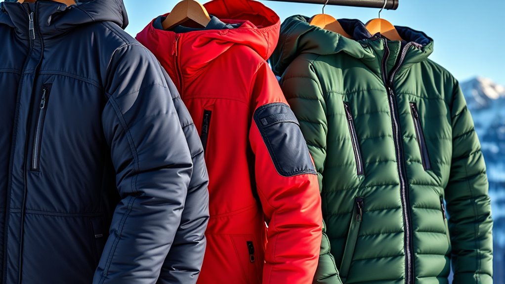 waterproof insulated breathable adjustable