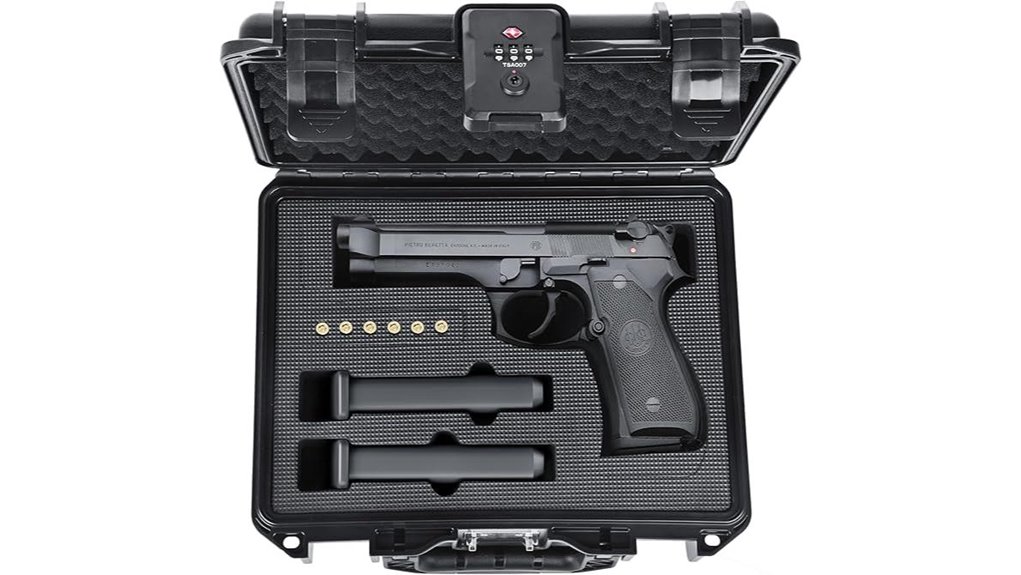 waterproof tsa gun case