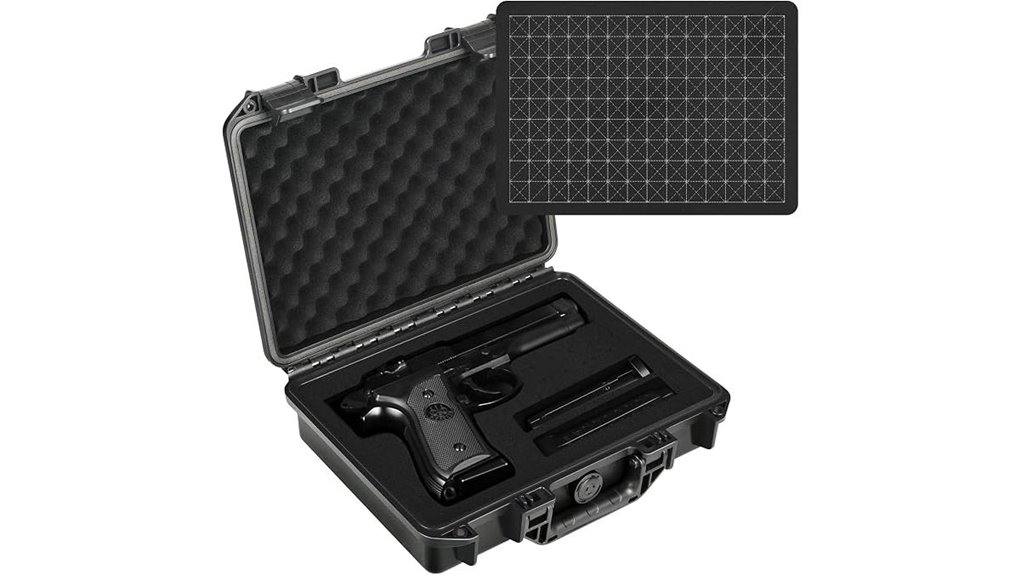 waterproof tsa gun case