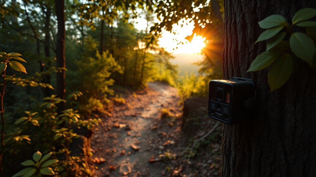 wide angle trail camera features