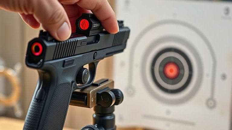 adjust aim fire confirm