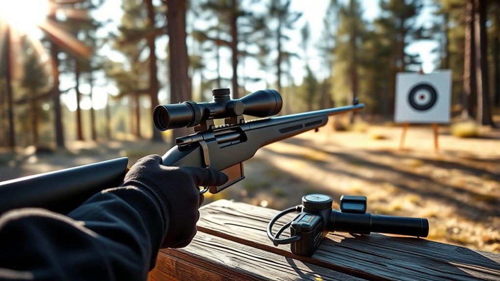 adjusting rifle scope accurately