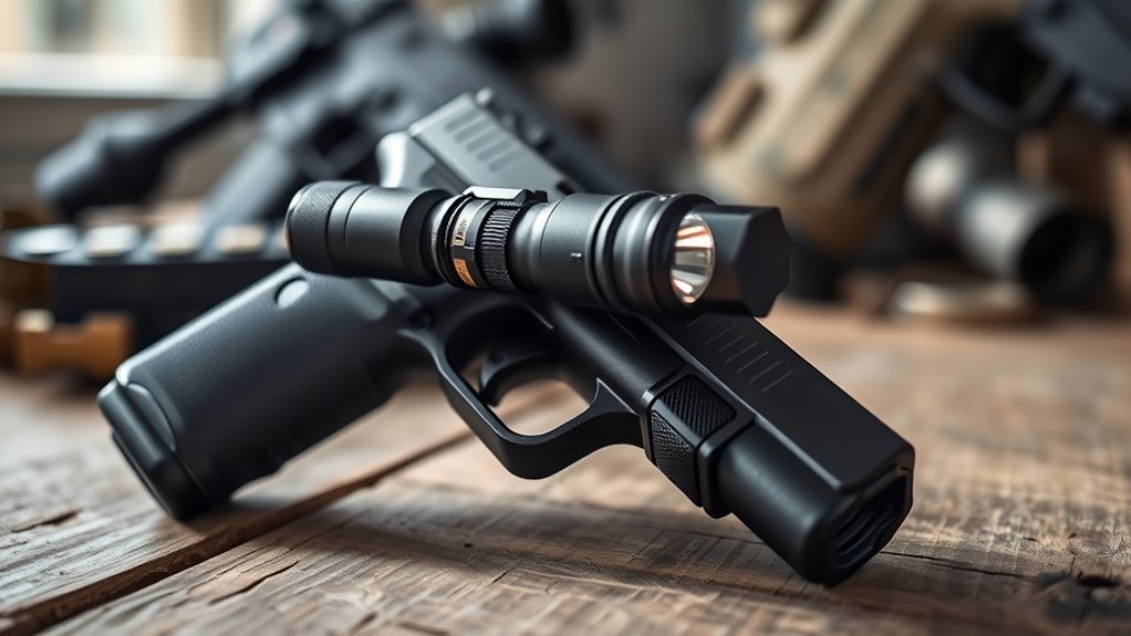 affordable pistol flashlights