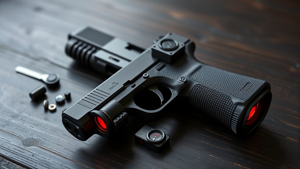 affordable pistol micro red dots