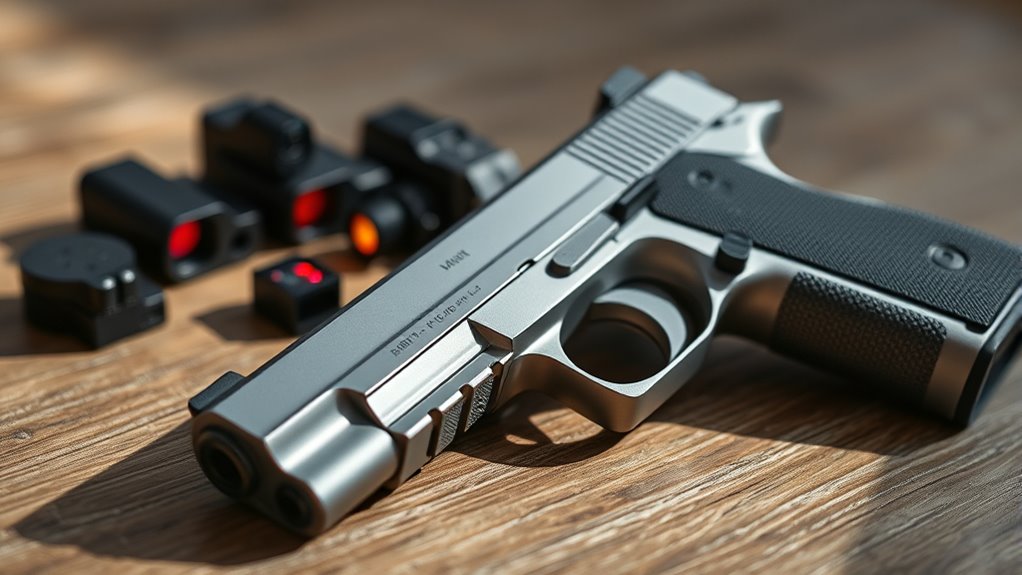 affordable pistol red dot sights