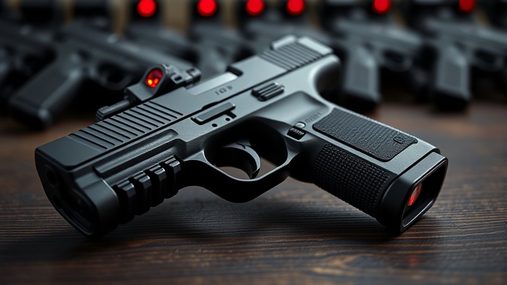 affordable pistol red dots
