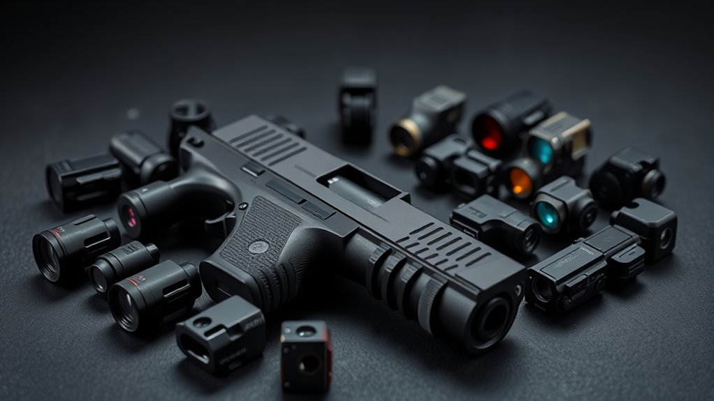 affordable pistol reflex sights