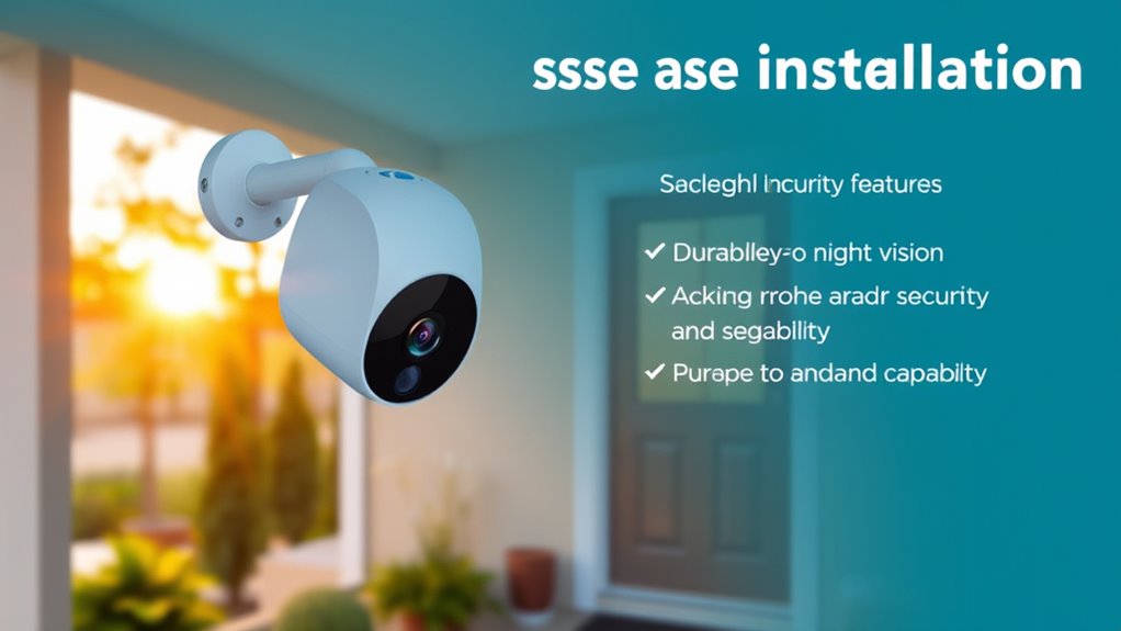 affordable security camera features