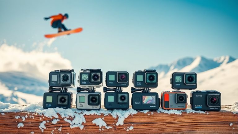 affordable snowboarding action cameras