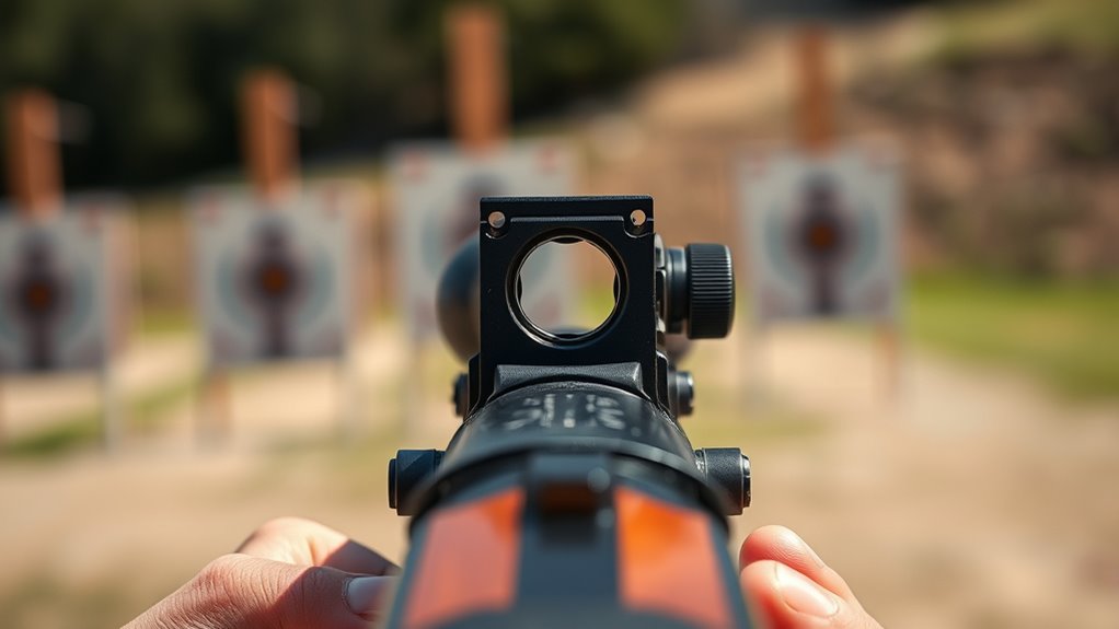 align rifle sights accurately