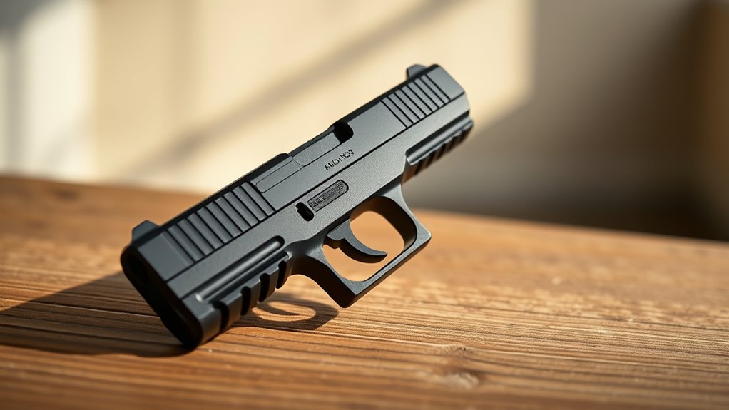 ambidextrous compact ergonomic safe