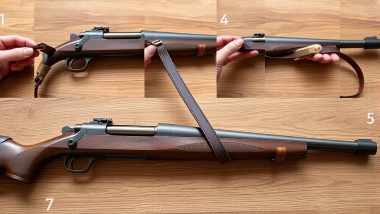 attaching rifle sling easily