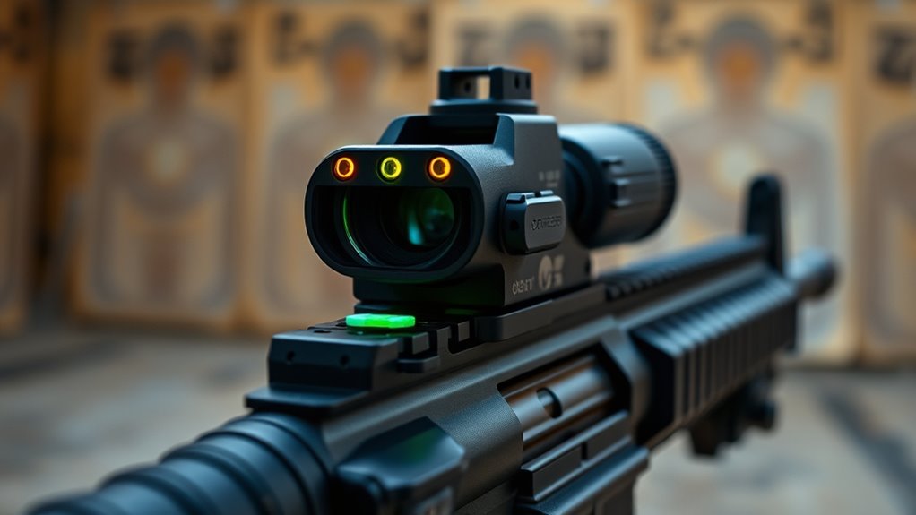 best ar pistol sight distances